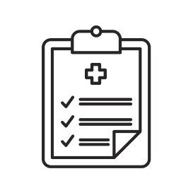 Checklist icon representing mood disorder evaluation