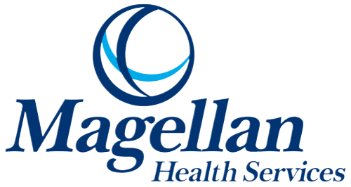 Magellan Health logo showing accepted behavioral health insurance for psychiatric services